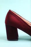 Women's Chunky Block High Heel