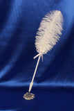 White Feather Signature Pen for Wedding Party