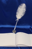 White Feather Signature Pen for Wedding Party