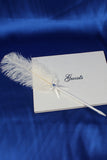 White Feather Signature Pen for Wedding Party