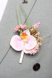 Lovely Petal Men's Boutonniere for Wedding Party