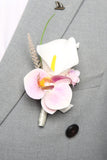 Lovely Petal Men's Boutonniere for Wedding Party