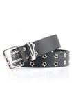 Black Casual Punk Style Decorative Belt