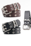 Black Casual Punk Style Decorative Belt