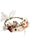 Blush Simulation Flower Forest Wreath Headdress