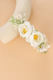 White Sweetheart Gypsophila Dried Flower Hairpin