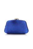 Luxury Royal Blue Pleated Handbag