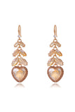 Sparkly Gold Vintage Party Wedding Earring