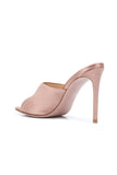 Blush Open Toe Women Stiletto Heels