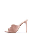 Blush Open Toe Women Stiletto Heels