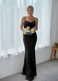 Silver Sheath Cowl Neck Velvet Long Bridesmaid Dress