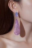 Sparkly Diamond-Encrusted Accessories Luxury Earrings