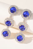 Multi-Layered Round Rhinestones Earrings