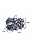 Black Rhinestone Sparkly Evening Party Handbag