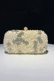 Black Sparkly Rhinestone Beaded Evening Clutch Bag