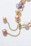 Blush Freshwater Pearl Bracelet with Fish Tail