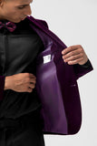 Dark Purple Velvet Men Formal Blazer