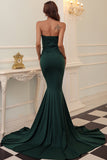 Black Mermaid Sweetheart Long Holiday Party Dress